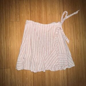 Abercrombie & fitch mini linen tie waist linen Xsmall